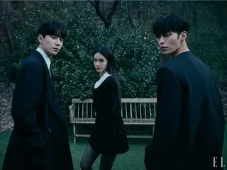 Actor Lee Jae Woo, Lee Joon Young (U-KISS Jun), and actress Hong Suzyu, the main characters of “The Unexpected Heir” released in gravure and interviews
