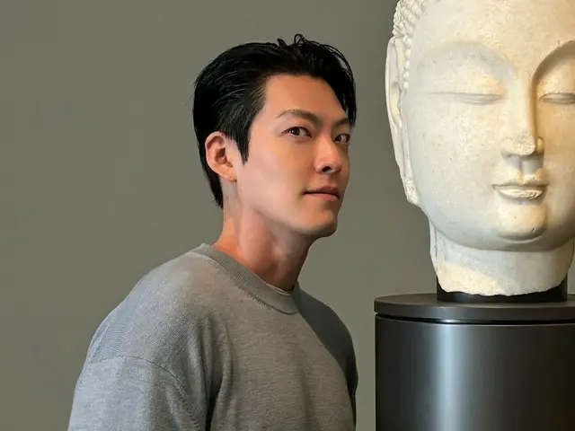 Actor Kim WooBin reveals his daily life from Abu Dhabi...8 handsome men with head and body sculptures