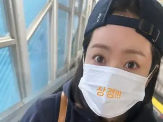 Actor Han Ji Min, recent status of using trains... A shot that makes you feel close to him