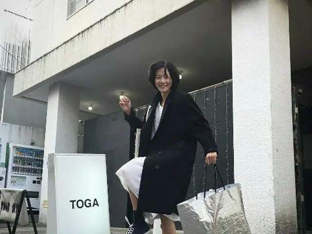 Actress Bae Doo na, Tokyo after a long absence.