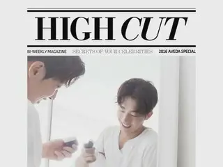 Actor Nam JuHyuk, on site release. Shooting pictures of magazine "HIGH CUT"
