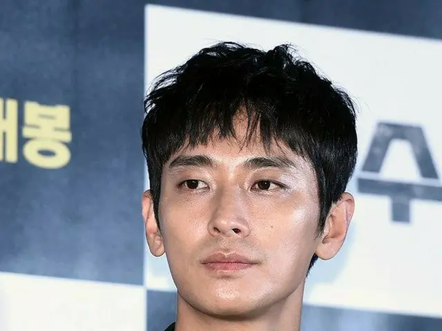 Actor Joo Ji Hoon attended the media preview of the movie ”Asura”.