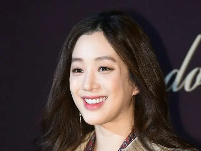 Actress Jung Ryeo Won, participation in the event. Burberry 160th anniversaryevent, Seoul.