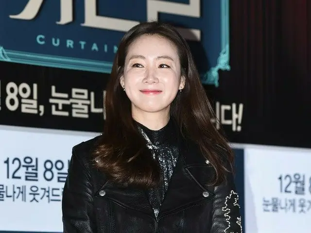 Actress Choi · Ji Woo, VIP preview party. Film curtain call. Seoul COEX megabox.