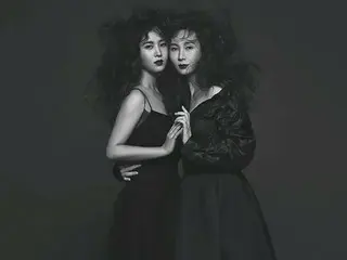 Yuri (SNSD), actress Chae Si Ra, released pictures. Magazine VOGUE. 

