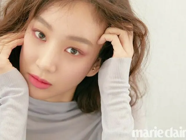 Actress Jung Ryeo Won, photos from 'marie claire'.