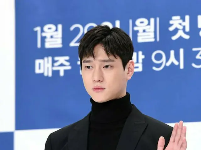 Actor Ko KyungPyo, attended the production presentation of tvN Mon-Tue TV Series”Cross”.