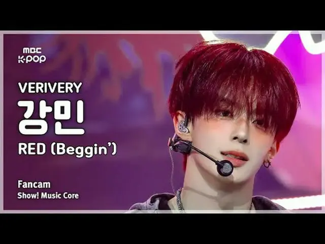 [#SoundFanCam] VERIVE_ _ RY_ _  KANGMIN (VERIVE_ _ RY_  Kangmin) - RED (Beggin')