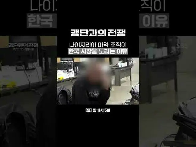 Why Nigerian drug cartels are targeting the Korean market #SBSEducation #WarOnGa