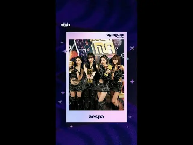 Congratulations, aespa_ _ ! Share your wonderful moments ✨ 🏆Best Choreography🏆