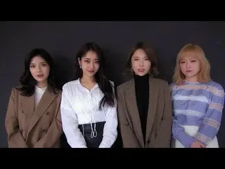 【Official】 9 MUSES, 2018 New Year's greetings.   