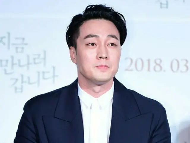 Actor So Ji Sub, attended the production presentation of the Korean version ofthe movie ”I'm going t