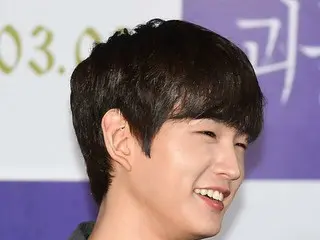 Actor Lee Won Keun attended the media preview of the movies "Monsters".