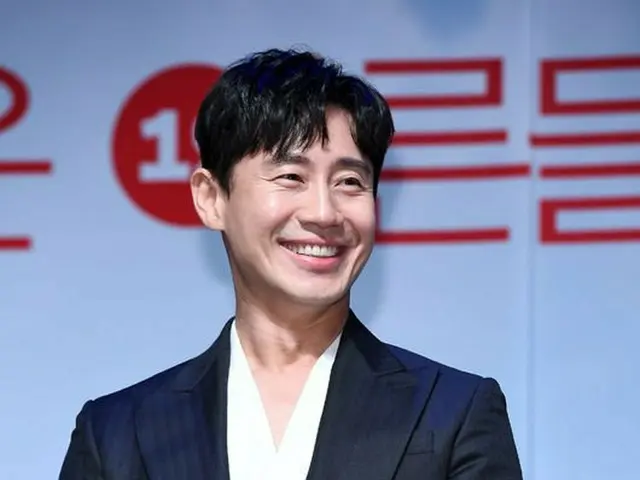 Actor Shin Ha Kyun attended the production presentation of the movie ”Wind WindWind”.