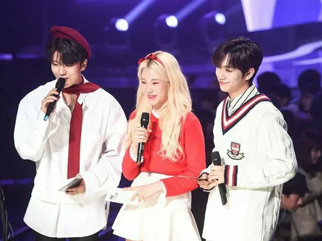 BAP Young Jae, MOMOLAND Jui, TRCNG Ho Hyeon, serve as MCs in SBS MTV ”THE SHOW”today as always.