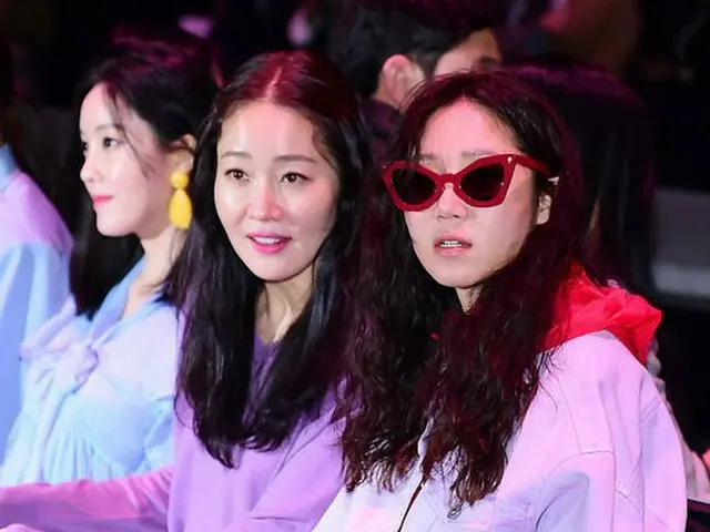 Hyomin (T-ARA), actress Um Jee Won, Kong Hyo Jin, attended the 2018 F/W ”HERASeoul Fashion Week PUSH