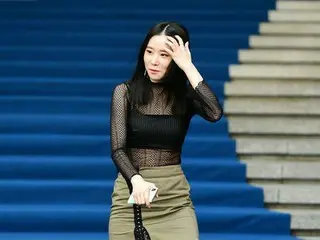 Melody Day Cheahi, participated in "2018 F/W HERA SEOUL FASHION WEEK" at Dongdae