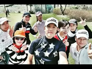 Actor Ryu Si Won, SNS update. Fun golf gathering with Cho Seung-ha, Lee Hwa-seon