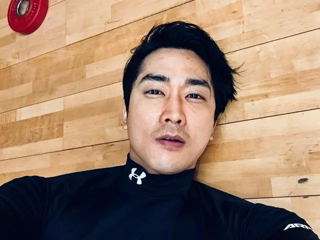 Actor Song Seung Heon, updated SNS. Good morning