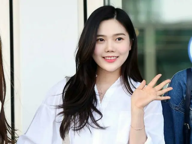 OH MY GIRL, departure in progress. For Hong Kong Fan Meeting. Incheon Internatio