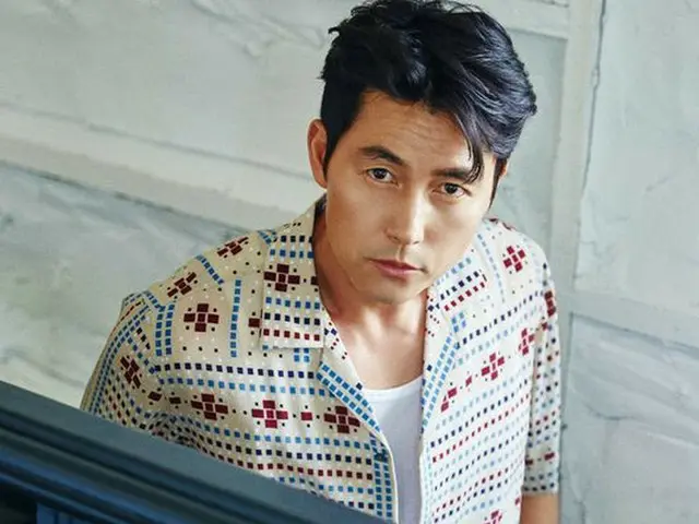 Actor Jung Woo Sung, photos from "COSMOPOLITAN".