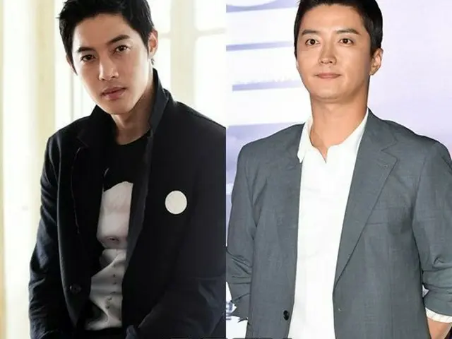 Actor and singer Kim Hyun Joong, actor In Gyo-jin is discussing the appearanceof the new TV Series ”