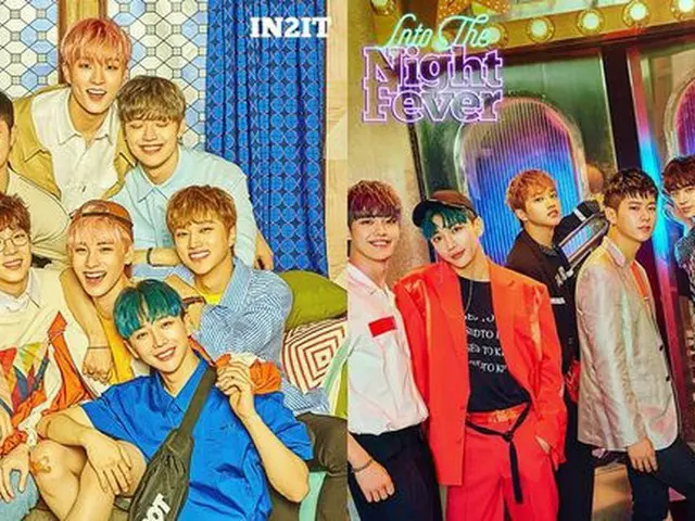 IN2IT, coming back with a disco-like new song "Into The Night Fever". Group teas
