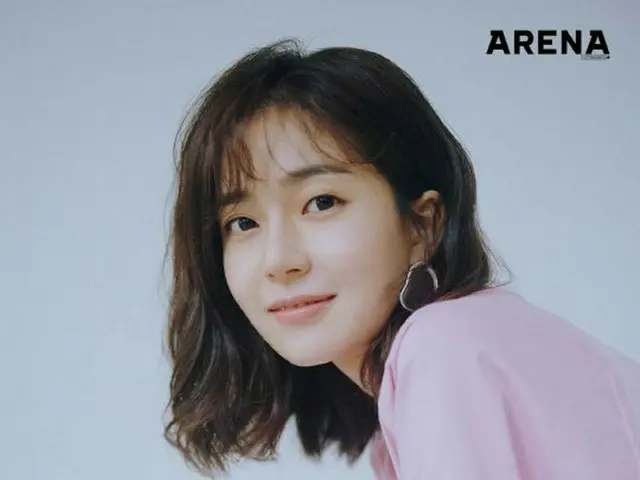 Actress Baek JinHee, photos from ARENA HOMME +.