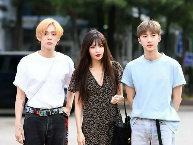 Triple H, to KBS "Music Bank" rehearsal. Yeouido · KBS Shinkan Public Hall.