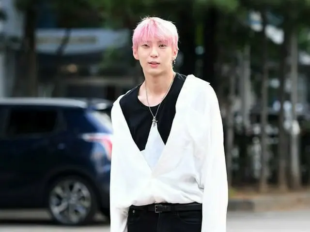 VIXX Leo, KBS "Music Bank" rehearsal. Yeouido · KBS Shinkan Public Hall.