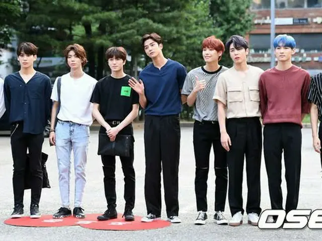 SF9, KBS "Music Bank" rehearsal. Yeouido · KBS Shinkan Public Hall.