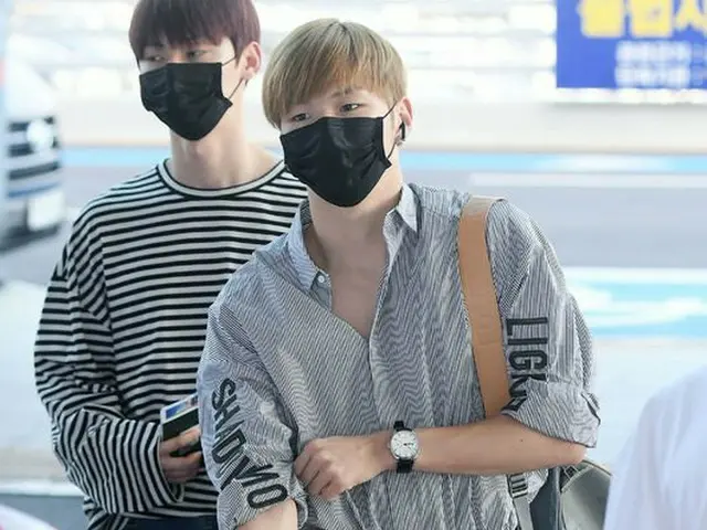 WANNA ONE, departure for overseas performances. To Bangkok, Thailand. On the mor