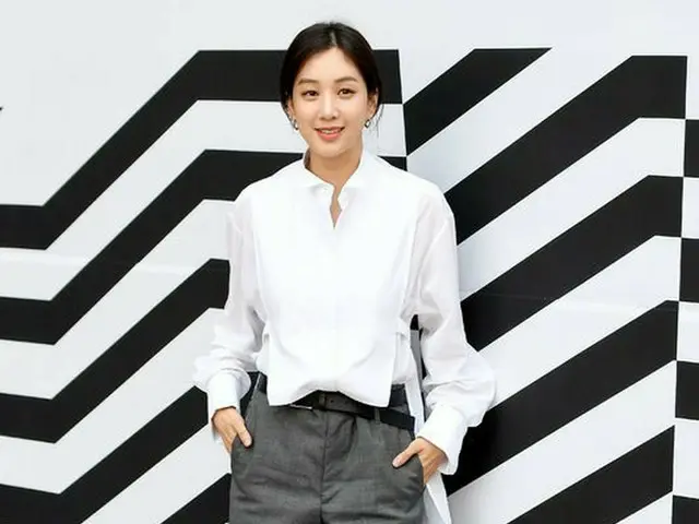 Actress Jung Ryeo Won, Golden Goose Deluxe Brand Venice Foundations attendedpop-up store open event.