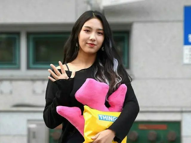 PRODUCE 48, "current 9th place" Han Chowong, "Concept evaluation" recording. Miy