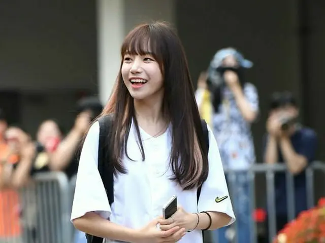 PRODUCE 48, "current 10th place" Cho Yu Li, "Concept evaluation" recording. Miya
