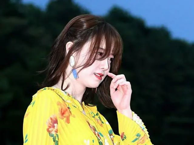 Actress Ku Hye sun, red carpet during the event.  ● Participated as "Film Direct