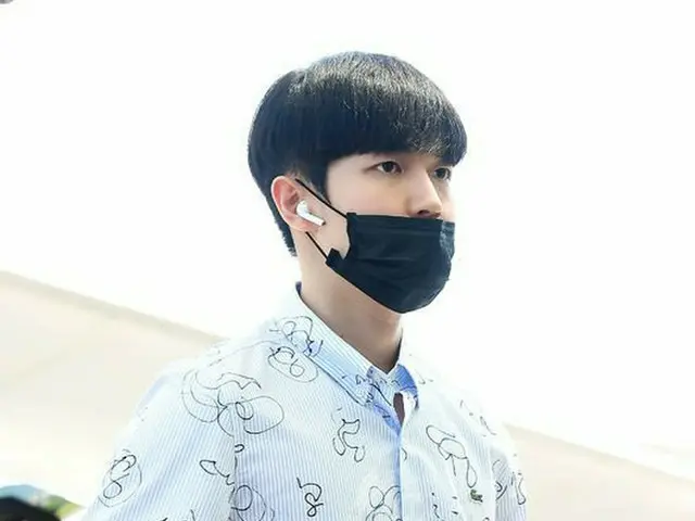 WANNA ONE Kim Jae-hwan, airport fashion. For KCON appearance in LA.