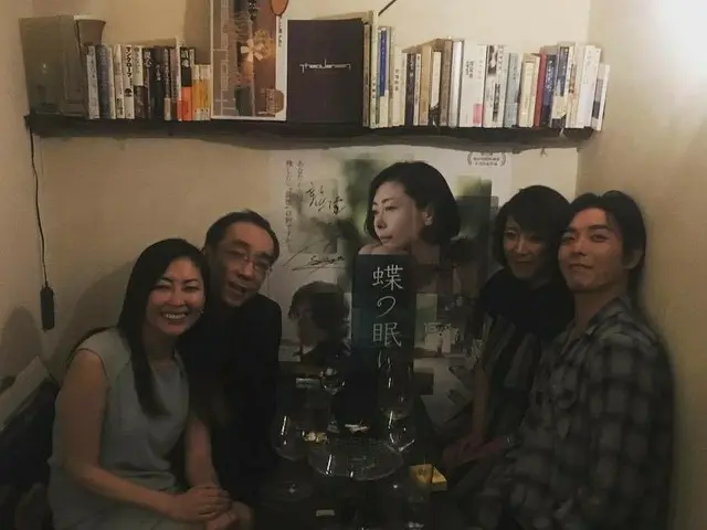 【G Official】 Actor Kim Jae Wook,released a photograph with Miho Nakayama andothers co-starring in th