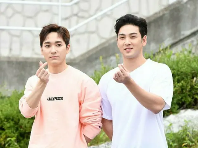 NU'EST W Aron & Baekho, attending the recording of the MBC special feature ”2018Idol Star Athletics