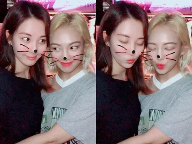 Seohyun (SNSD), moved by Hyo Yeon's visit. "Tired me was deeply moved, tears the