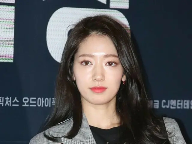 Actress Park Sin Hye attended the movie ”negotiation” VIP preview. Seoul ·Yongsan CGV.