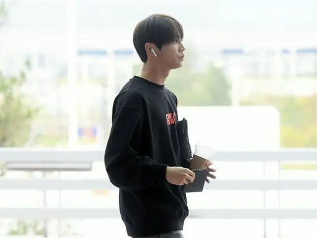 UNB, departure towards Japan for the performance. Incheon airport on the 21stafternoon.