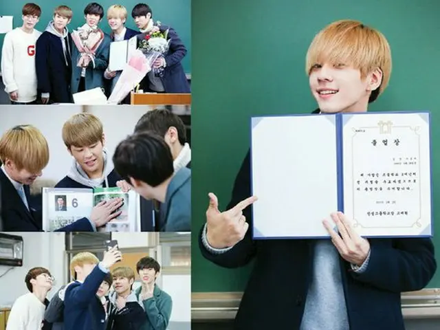 IMFACT ”Successor” Unje graduated from high school! On February 2, I attended agraduation ceremony a
