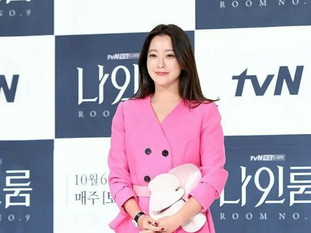 Actress Kim Hee Sun, tvN TV Series Attended the "Nine Room" production presentat
