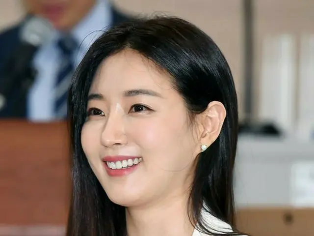 Actress Kim Sa Rang attended the ceremony commended for public ambassador "Green
