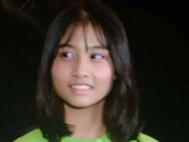 MUTIARA AZZAHRA, a member of JKT 48, a sister group of AKB 48 who is active main