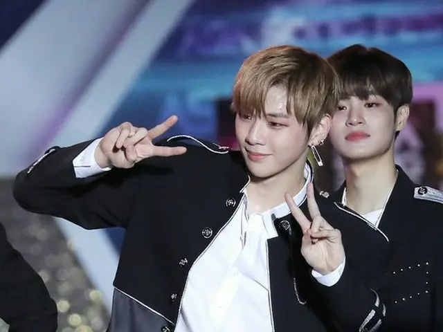 WANNA ONE Kang Daniel, "2018 Asia Song Festival" greetings to the audience. Busa