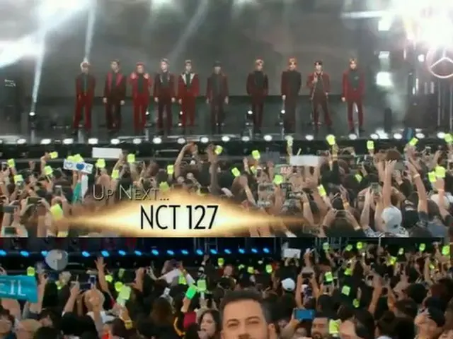 NCT 127, appeared in American ABC TV "Jimmy Kimmel Live!"