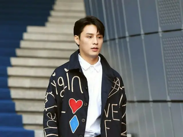 Actor Do Ji Han, 2019 S / S HERA SEOUL FASHION WEEK Participated in ”GRAPHISTEMAN.G” COLLECTION. Mor