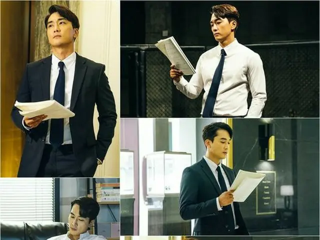 Actor Song Seung Heon, OCN Original TV Series ”Player” Behind cut is released.